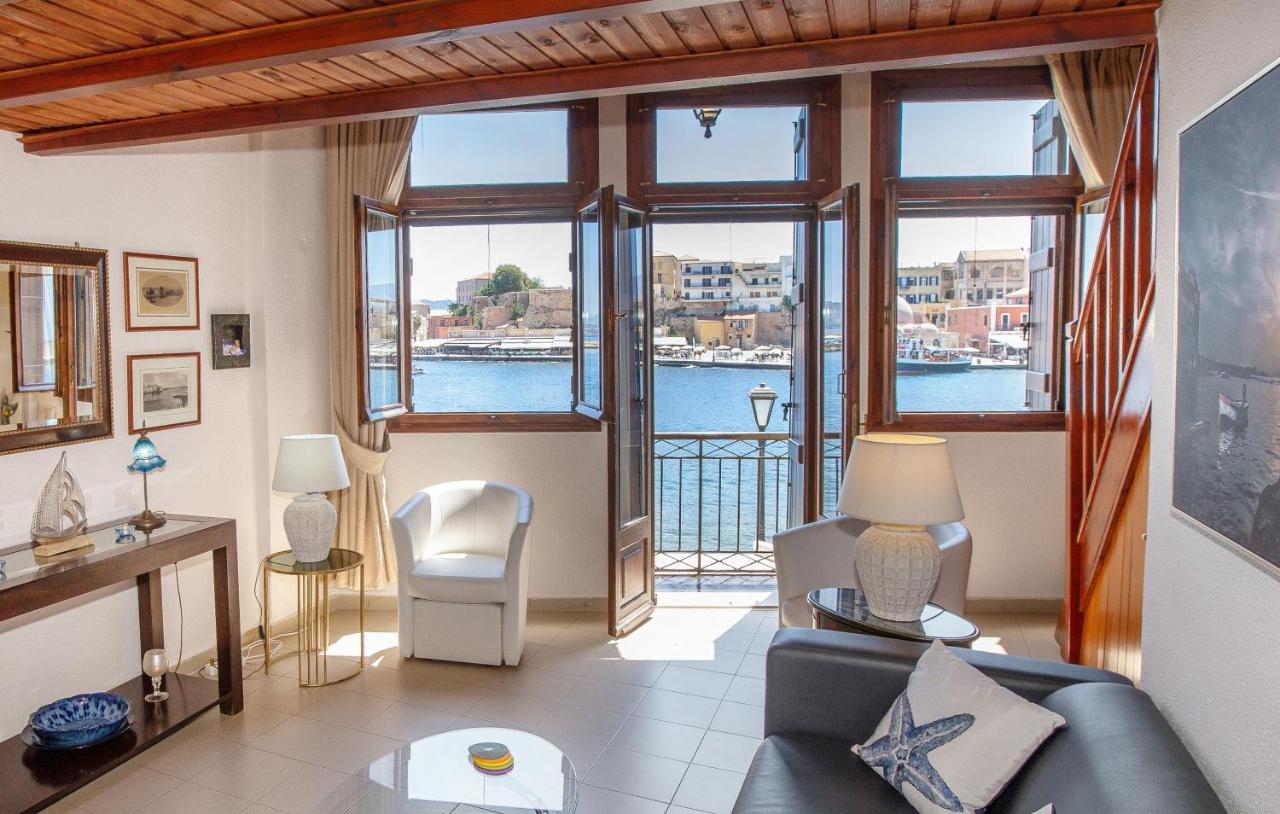 Casa Alba Seaview House Lägenhet Chania  Exteriör bild