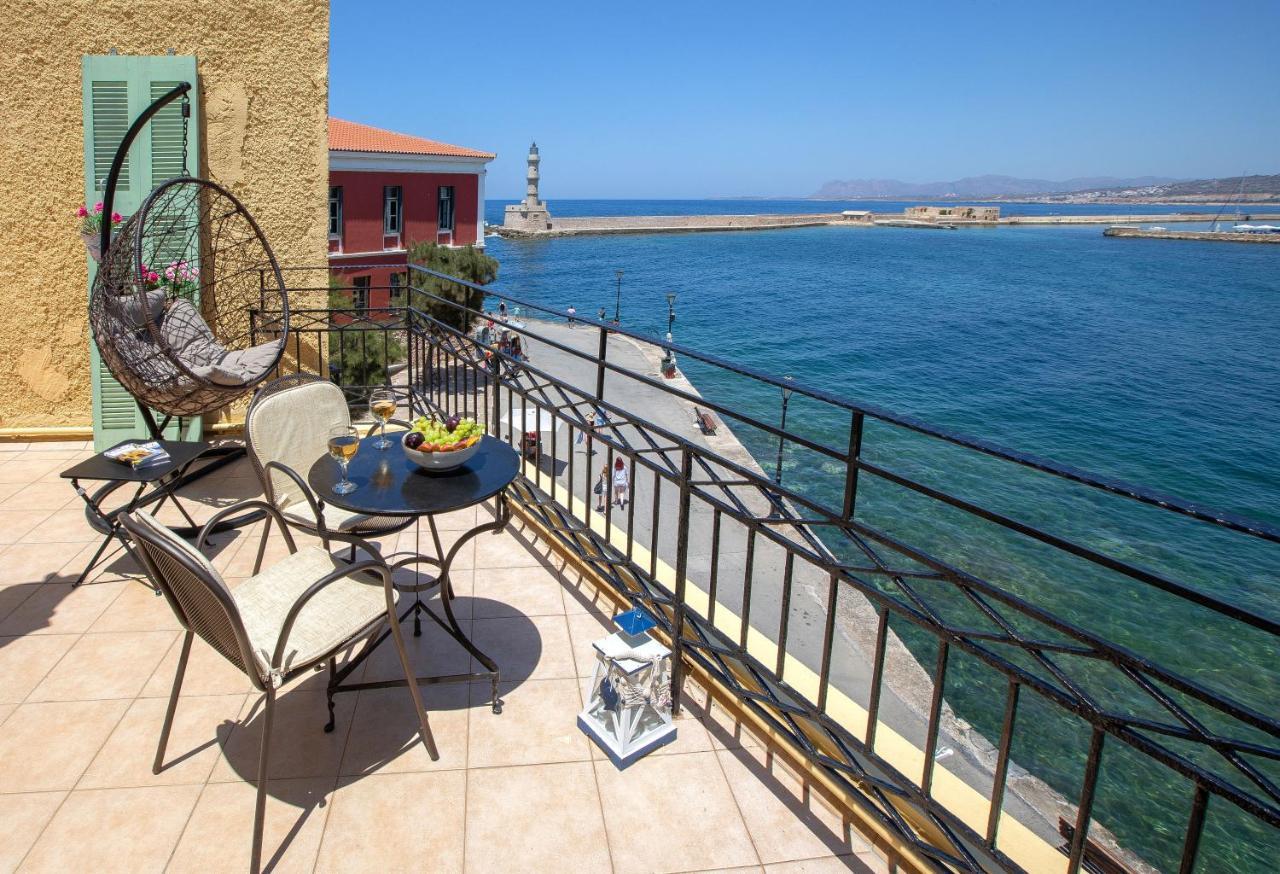 Casa Alba Seaview House Lägenhet Chania  Exteriör bild